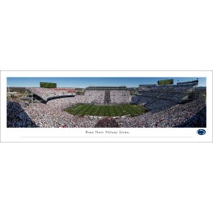 tubed panoramic photo OSU vs Penn State Helmet Game 2024